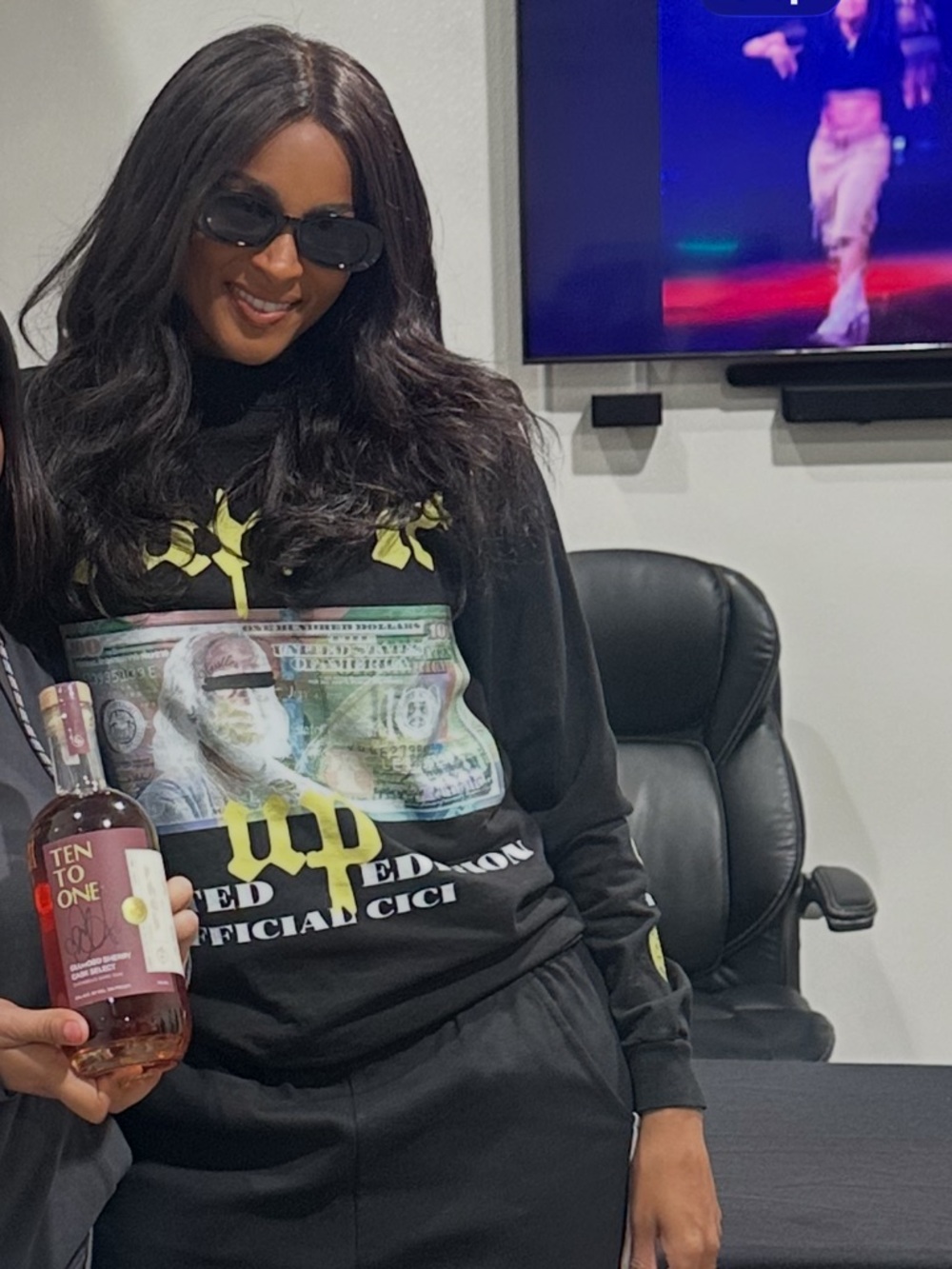 SIGNED BY SINGER CIARA Ten To One